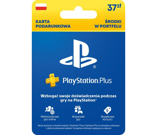 SONY PlayStation Network 37 PLN Wallet - 1373252 - zdjęcie